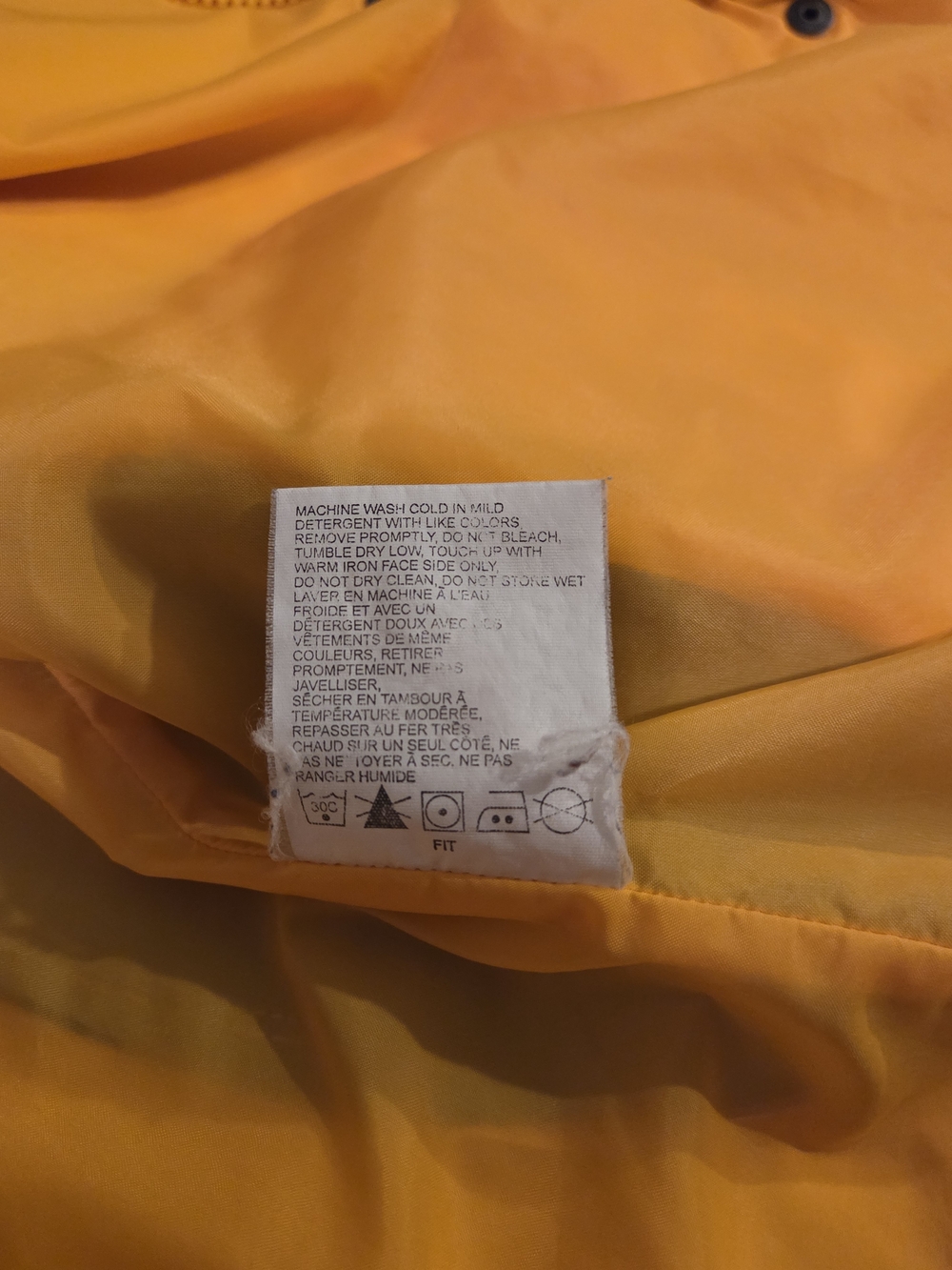 Columbia Womens Core Interchange Yellow and Navy Ski Jacket - Picture 9 of 11